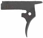 Trigger, front in the style of John Amos, tempered steel, for #TR-LR-BEDFORD double set triggers